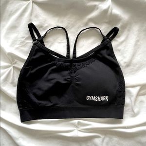 Black Gymshark Sports bra
